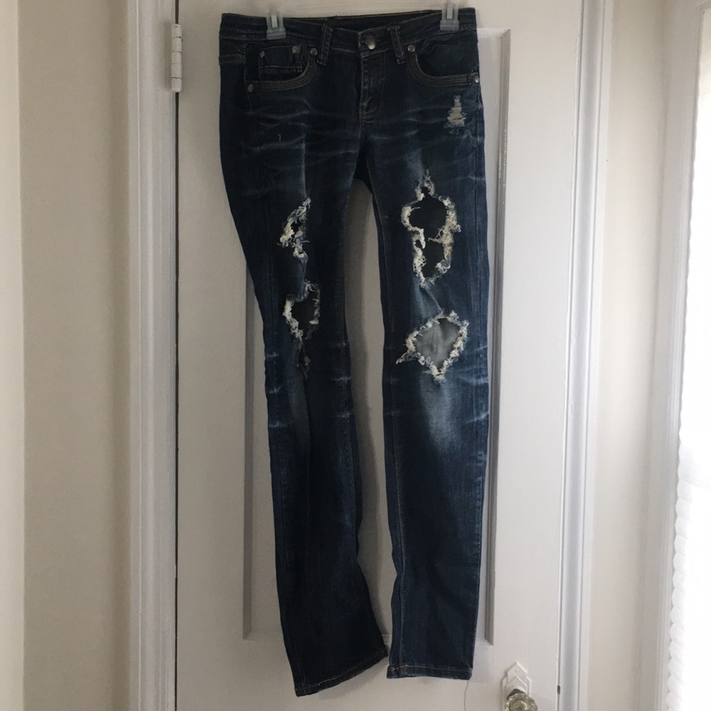 Destroyed Machine Jeans